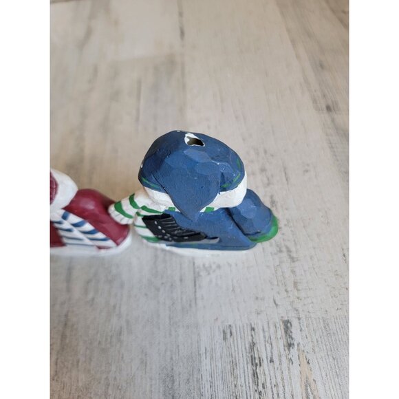 Eddie Walker AS IS Snowman ice ski skating figure xmas set - Picture 6 of 8